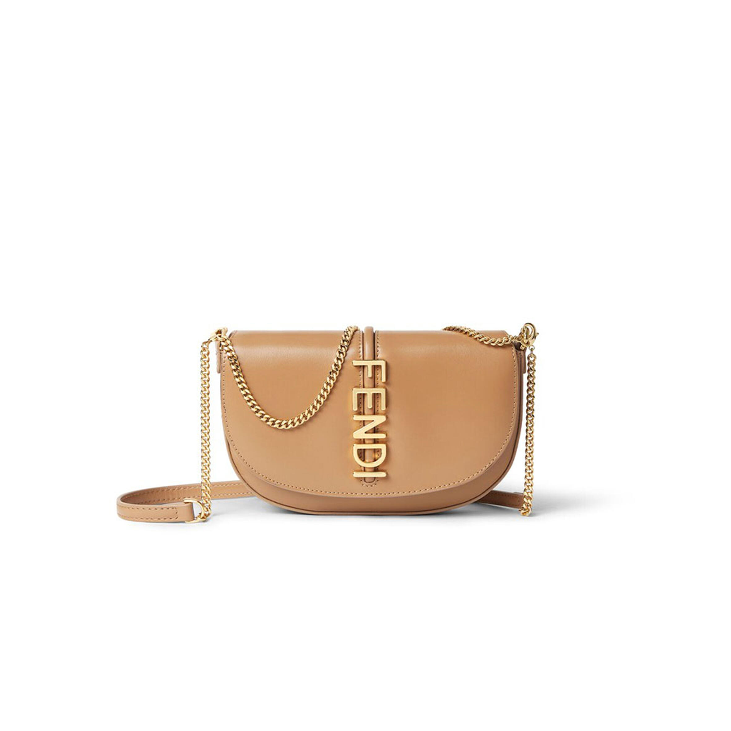 F**di graphy wallet on chain 8m0529anssf19p8 (20.5*13*3.5cm)